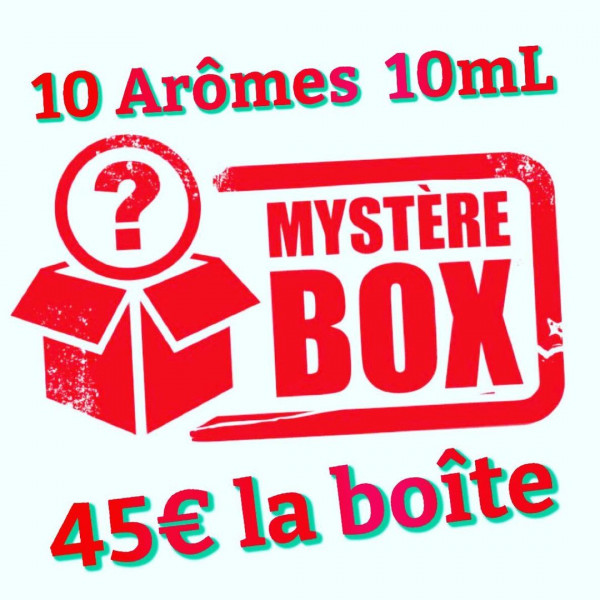 BOX MYSTÈRE 10 AROMES CLASSICS TABACS - 10ML
