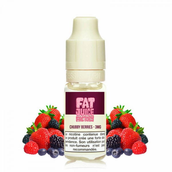 CHUBBY BERRIES - 40/60 - 10ML - FAT JUICE FACTORY PULP