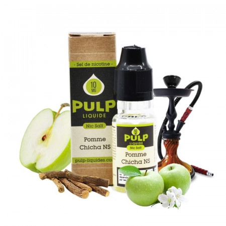 POMME CHICHA SELS DE NICOTINE - 70/30 - 10ML - PULP