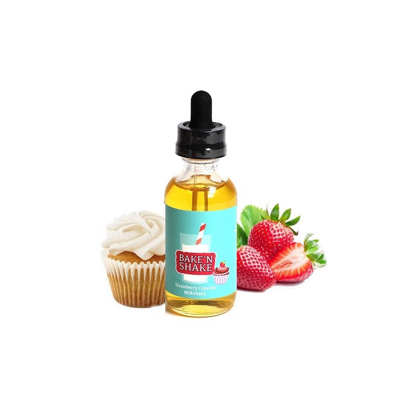 STRAWBERRY CUPCAKE - 30/70 - 50ML - BAKE N SHAKE