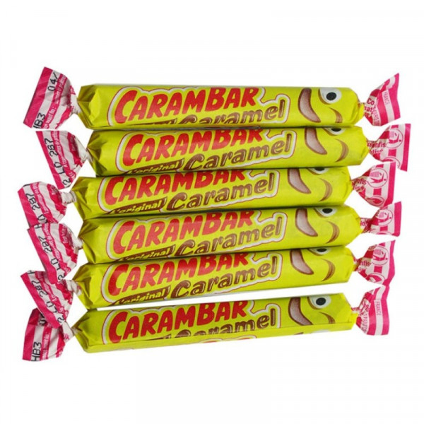 LOT DE 5 CARAMBAR - CARAMEL OU BARBE A PAPA