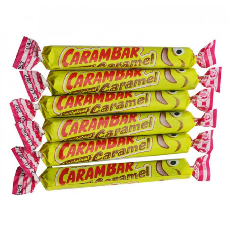 LOT DE 5 CARAMBAR - CARAMEL OU BARBE A PAPA