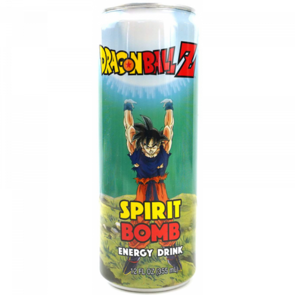 DRAGON BALL Z SPIRIT BOMB ENERGY DRINK USA - 355ML