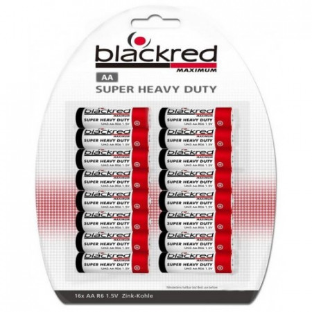 BLACKRED PACK DE 16 PILES BLACKRED R03 MICRO AAA
